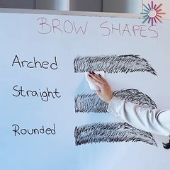 Understanding brow shapes and what suits you 💯