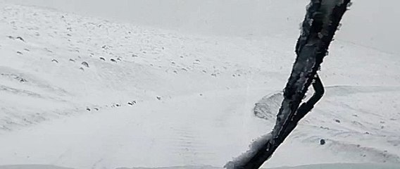 Cierran por fuerte temporal el ingreso a la Laguna del diamante