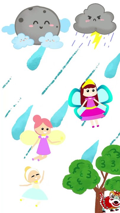 Barbie doll dancing in rain