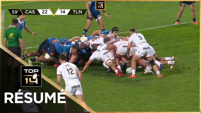TOP 14 Saison 2024-2025 J20 - Résumé Castres Olympique - RC Toulon