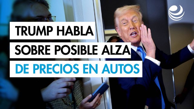 Donald Trump dice importarle un bledo si los precios de los autos suben por aranceles