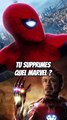 Tu supprime quel Marvel ?