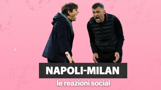 Gimenez come Piatek , Mischiamo le squadre! . Napoli-Milan, le reazioni dei tifosi
