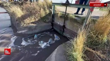 Aksaray'da şeker toplamaya çıkan çocuk sulama kanalında can verdi