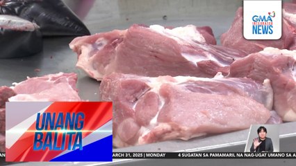 Ilang nagtitinda, hirap pa ring ipatupad ang maximum SRP sa karneng baboy | Unang Balita