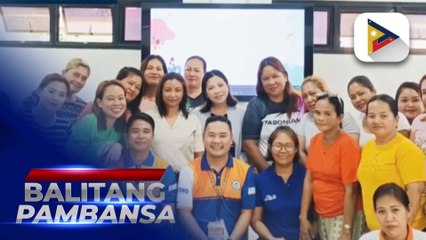 Ilang kababaihan sa Tagbina, Surigao Del Sur, sumailalim sa pagsasanay ng TESDA sa pananahi..