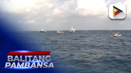 PBBM, wala pang utos na alisin ang floating barriers na ikinabit ng China sa Bajo De Masinloc