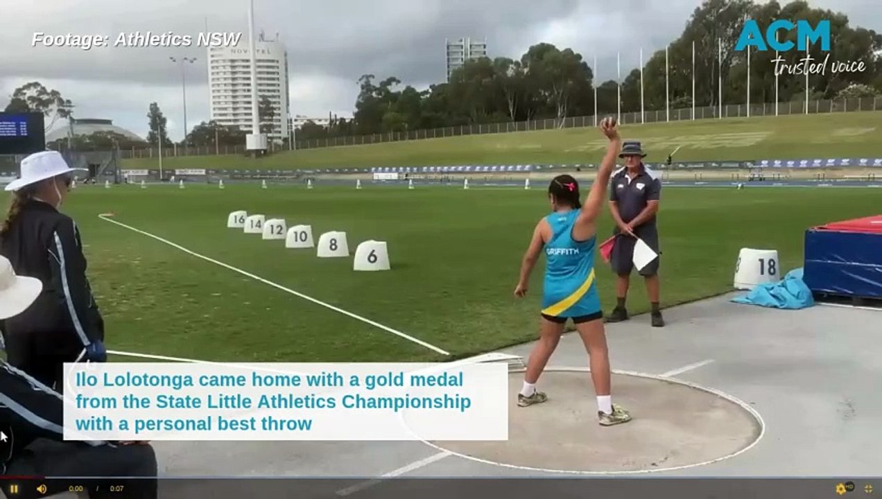 Ilo Lolotonga comes home with gold