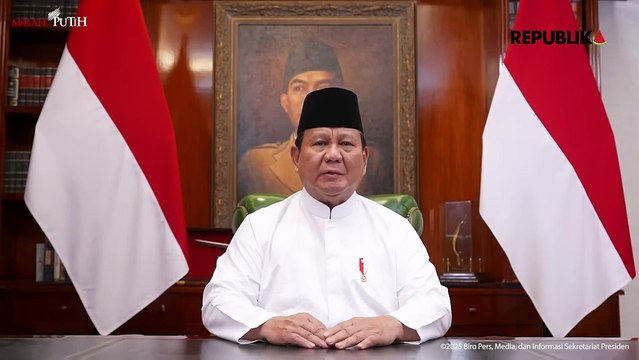 Idul Fitri, Prabowo: Momen Suci Saling Memafkan