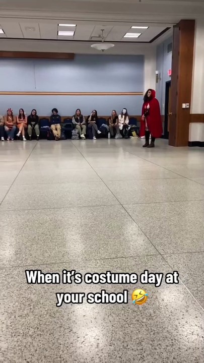 When it's costume day at your school
