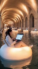 50 años después, la oficina se expande al agua: balsas inteligentes, donde la innovación flota