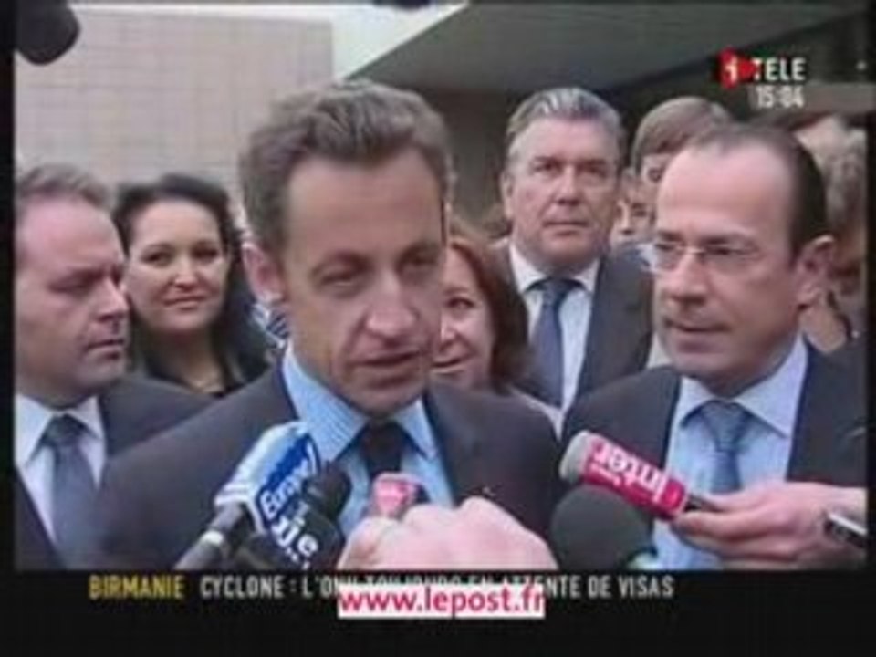 Sarkozy commente son anniversaire