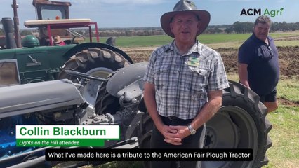 Discover Collin Blackburn's Vintage Ford Tractor at Lights on the Hill 🚜