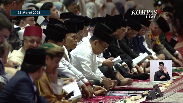 [FULL] Pesan Idulfitri dari Khatib Salat Ied Ahmad Tholabi Kharlie di Masjid Istiqlal