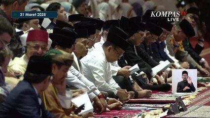 [FULL] Pesan Idulfitri dari Khatib Salat Ied Ahmad Tholabi Kharlie di Masjid Istiqlal