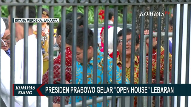 [FULL] Open House di Istana: Rakyat Nikmati Hidangan Idulfitri-Bertemu Langsung Presiden Prabowo