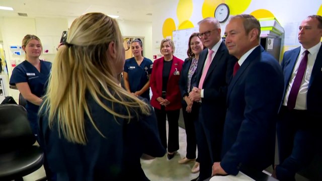 Albanese announces an upgrade to Perth hospital amid election campaign in Western Australia