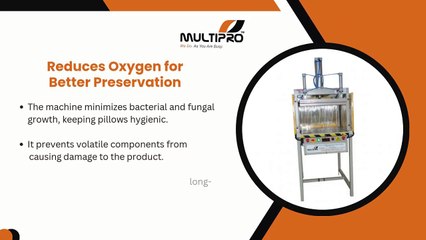 How a Pillow Vacuum Packing Machine Improves Storage and Delivery