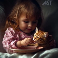 The most adorable girl feeding cat #cutegirl#cutepetsshorts #sweetbaby