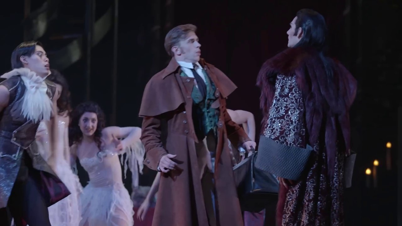 Jonathan Harker Meets Count Dracula, the Vampire Brides & the Vampire Grooms (Dracula Ballet) 1080p - Polish National Opera