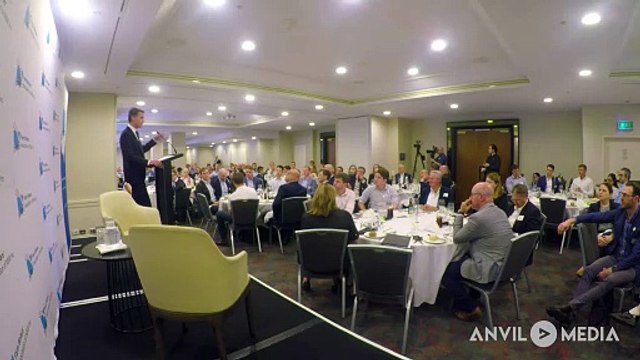 Chris Minns talks agriculture at NSW Farm Writers lunch
