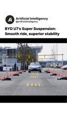 BYD U7’s Super Suspension Smooth ride, superior stability