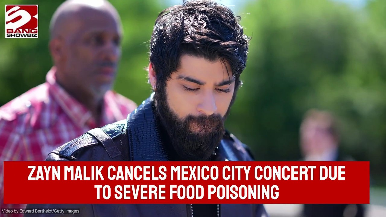 Zayn Malik Cancels Mexico City Concert Due to Severe Food Poisoning