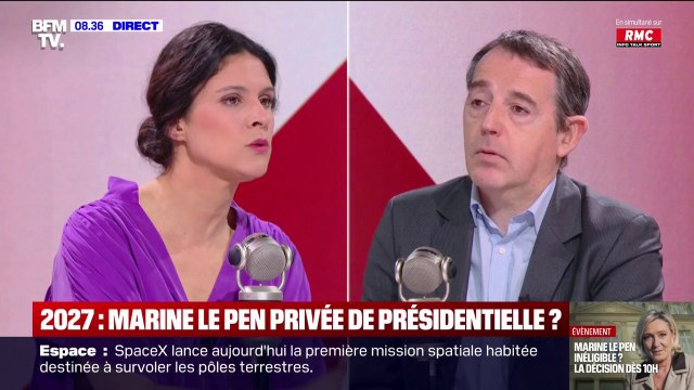 Selon Jérôme Fourquet (Ifop), les électeurs du RN sont en partie psychologiquement préparés à la potentielle inéligibilité de Marine Le Pen
