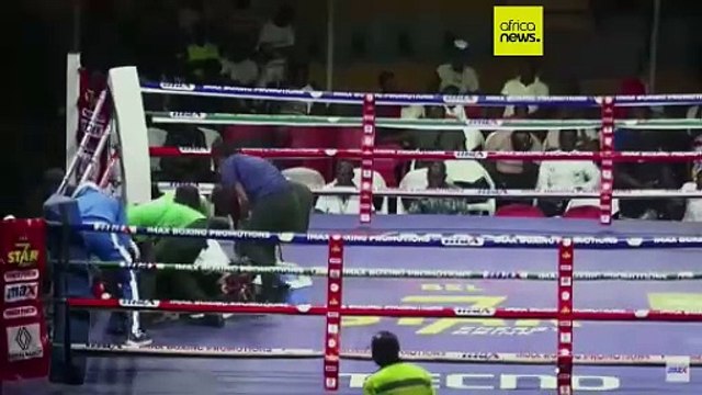 Ghana: Nigerian boxer Gabriel Olanrewagu collapses in ring at Bukom arena