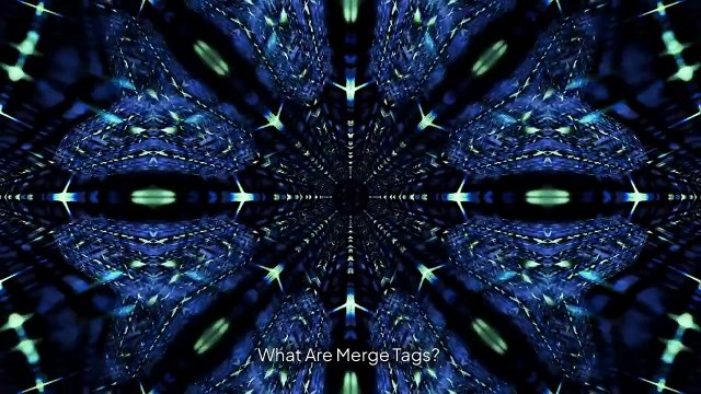 Personalizing Email Content with Merge Tags