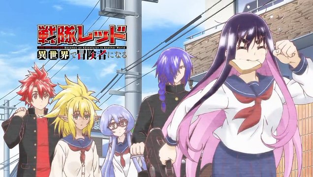 🔥 Episode 12 [END] - Sentai Red Isekai de Boukensha ni Naru: Kizuna Black 🔥