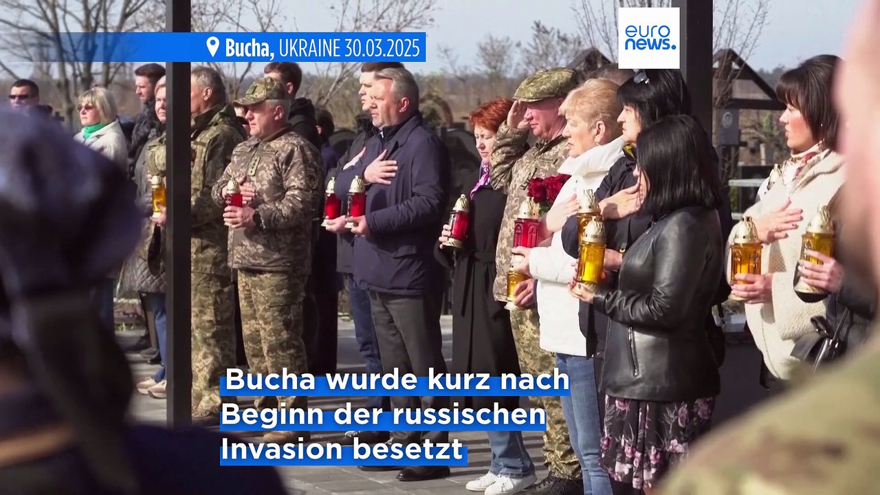 3. Jahrestag der Befreiung Butschas von Russland: 'Ich habe so viele Männer begraben.'