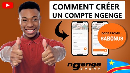 Comment créer un compte Ngenge Sport 🇨🇩
