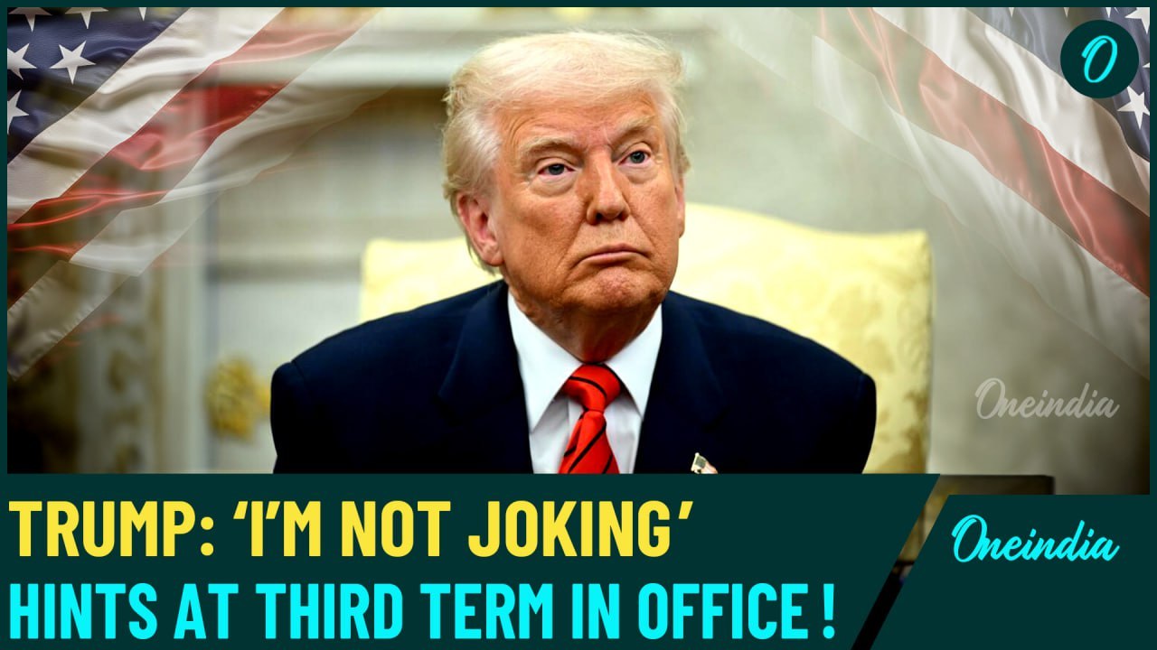Trump Third Term Plan: ‘I’m Not Joking’ About Staying in Power | Constitutional Crisis & Election
