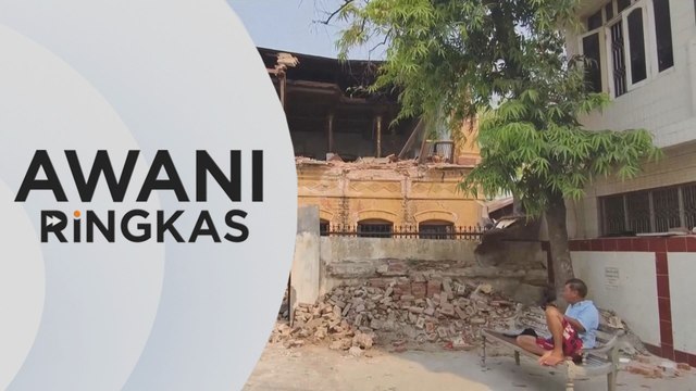AWANI Ringkas: 36 gempa susulan di Myanmar