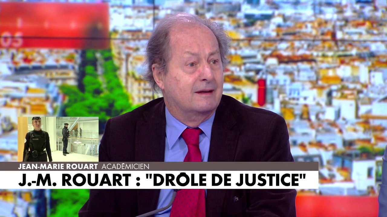 Jean-Marie Rouart sur son livre "Drôle de justice"