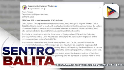 DMW, tiniyak ang tulong sa mga Pilipino sa Qatar na naaresto dahil sa illegal assembly