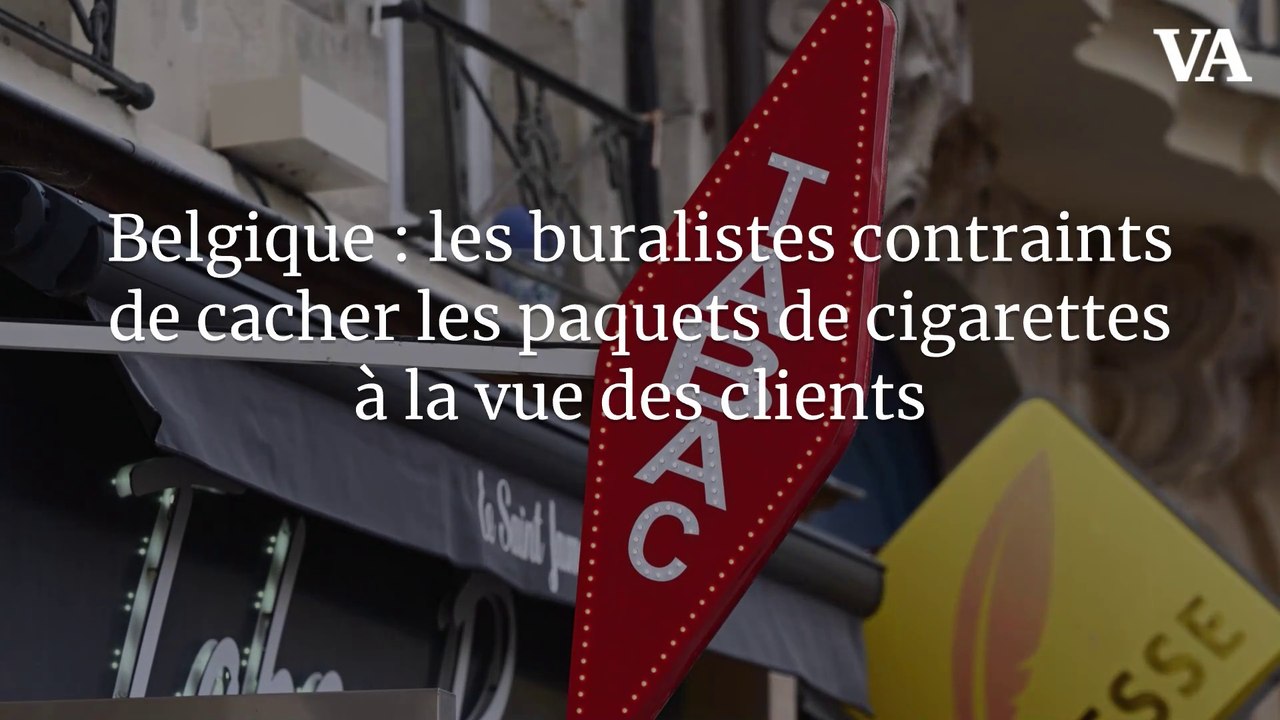 Belgique : les buralistes contraints de cacher les paquets de cigarettes à la vue des clients