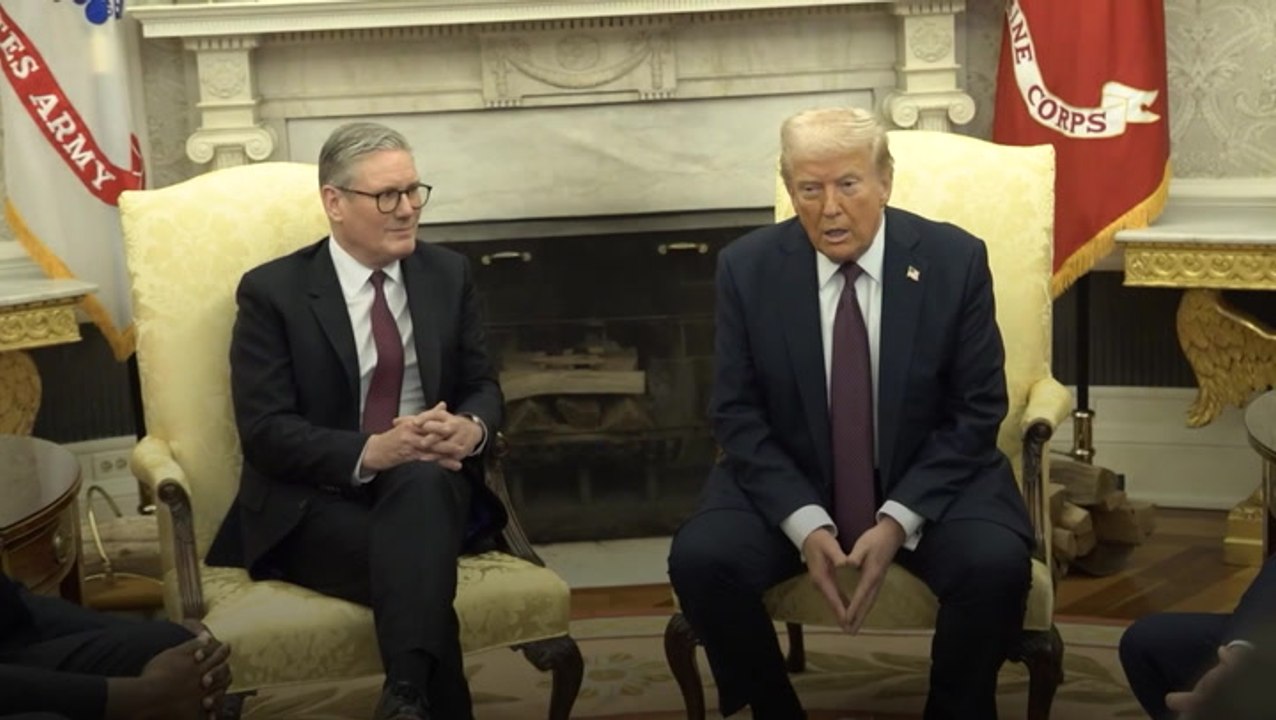 Starmer and Trump hold ‘productive negotiations’ on US-UK trade deal
