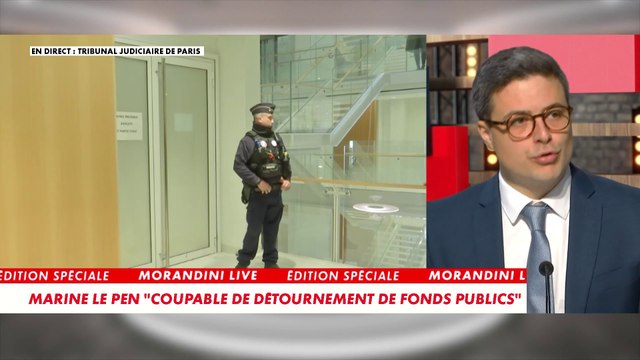 Maxime Thiébaut sur le jugement de Marine Le Pen, reconnue coupable de détournement de fonds publics