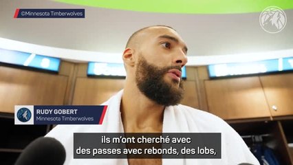 Timberwolves - Gobert : "Je pense être le meilleur défenseur du monde"