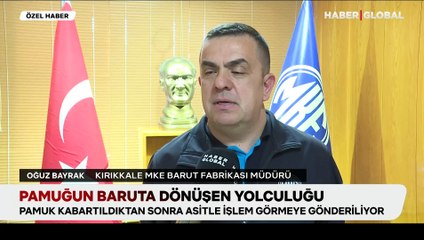 Yerli ve milli silahlara yerli mühimmat: Pamuğun baruta dönüşen yolculuğu