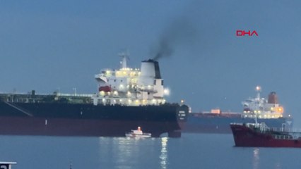 Avcılar'da denizde havayı kirlettiği tespit edilen tankerle ilgili inceleme başlatıldı