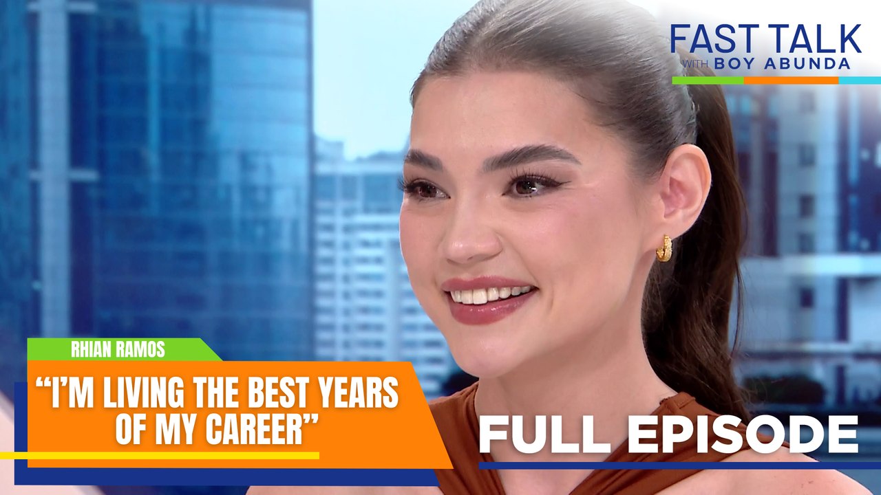 Fast Talk with Boy Abunda: Rhian Ramos proudly RECLAIMED herself in showbiz! (Full Episode 565)