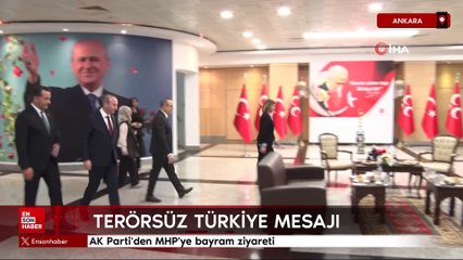 AK Parti'den MHP'ye bayram ziyareti