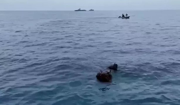 MSB: Karadeniz'de tespit edilen mayın etkisiz hale getirildi