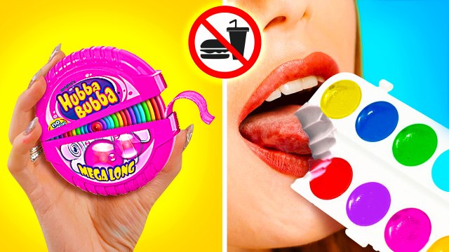 ASTUCES CRÉATIVES POUR CACHER BONBONS & MAQUILLAGE || Situations folles et drôles par 123 GO! Genius