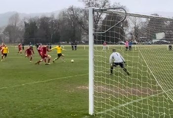 Behind the goal highlights of Porthmadog's 1-1 draw at Llanrwst