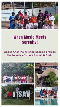 When Music Meets Serenity – Experience Bliss at Utsav Club & Resort! _ Best Resorts in Bangalore