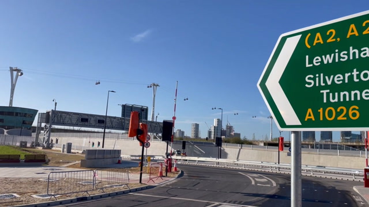 First Look inside Silvertown Tunnel